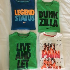 Nike Bundle of Boy’s T-shirts